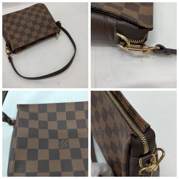 Louis Vuitton LV Accessories Pouch Trousse Makeup Brown Damier 600-082125 - Picture 7 of 13